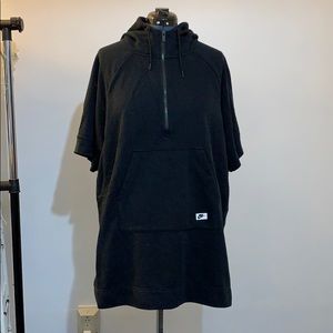 Nike French Terry Oversized Short-sleeve Hoodie